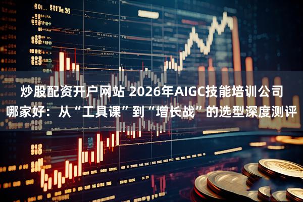 炒股配资开户网站 2026年AIGC技能培训公司哪家好：从“工具课”到“增长战”的选型深度测评